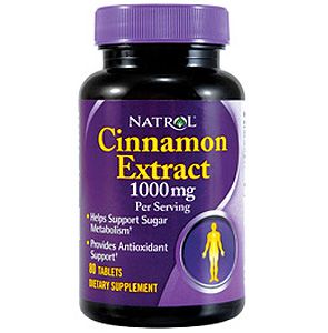 Natrol® Cinnamon Extract 1000mg / 40 adag