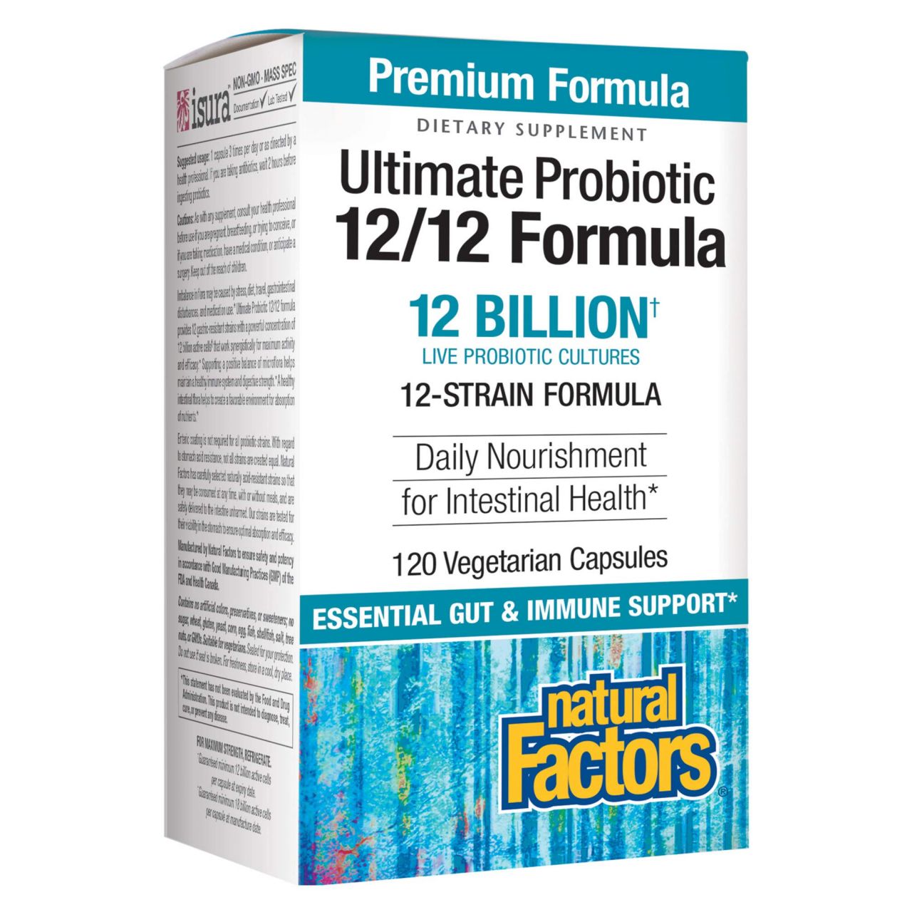Natural Factors Ultimate Probiotic 12/12 Formula