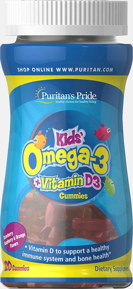 Children's Omega 3, DHA & D3 Gummies