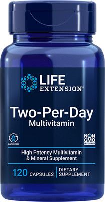 Life Extension multivitamin Two-Per-Day kapszula / 120db